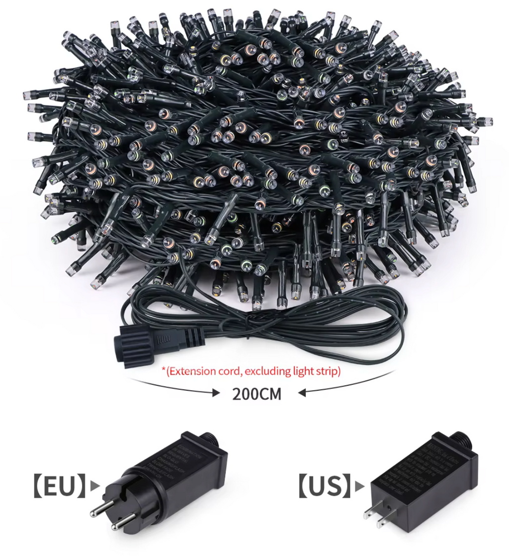 Guirlande LED câble 200cm