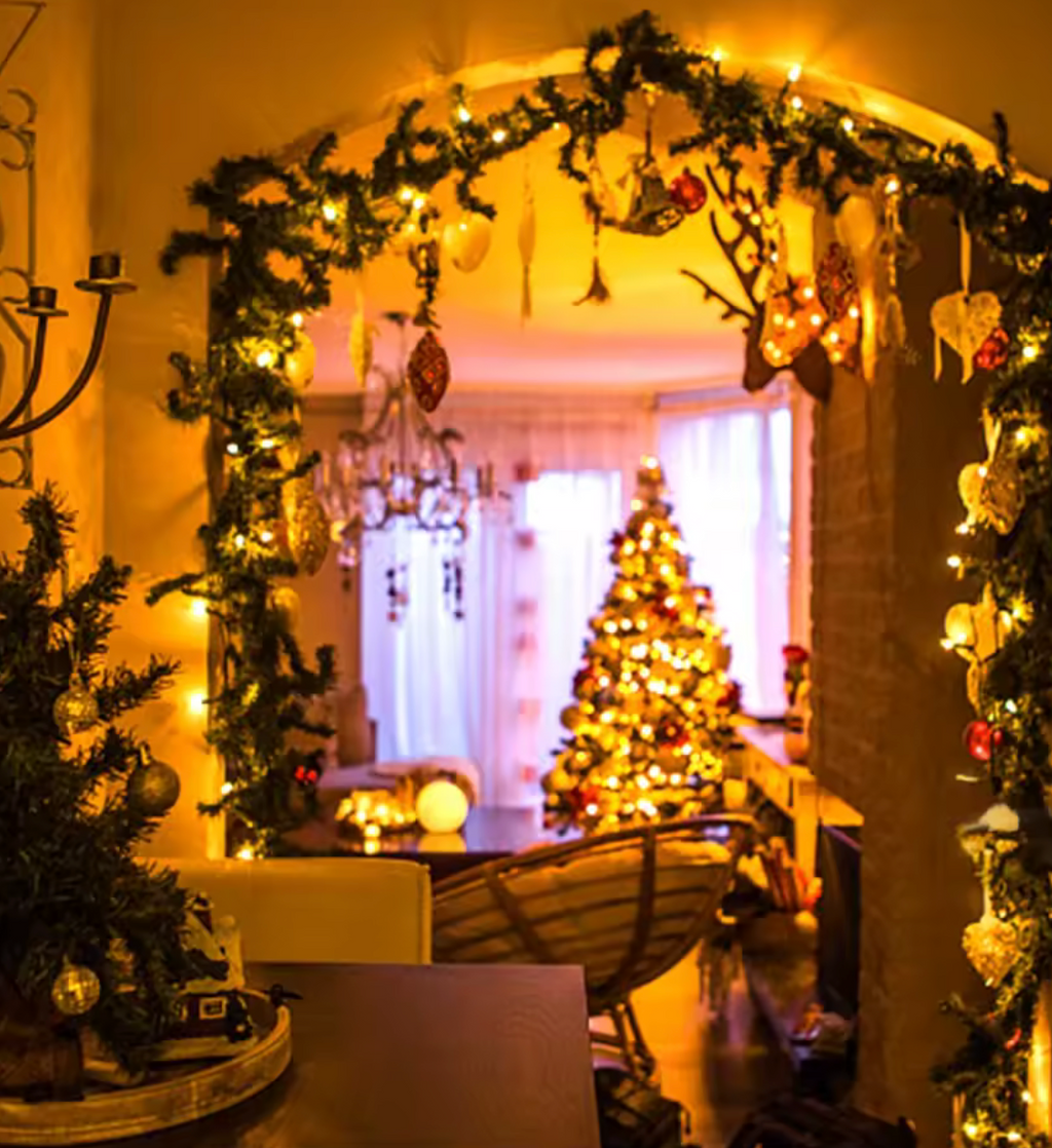 Guirlande LED sapin de Noël