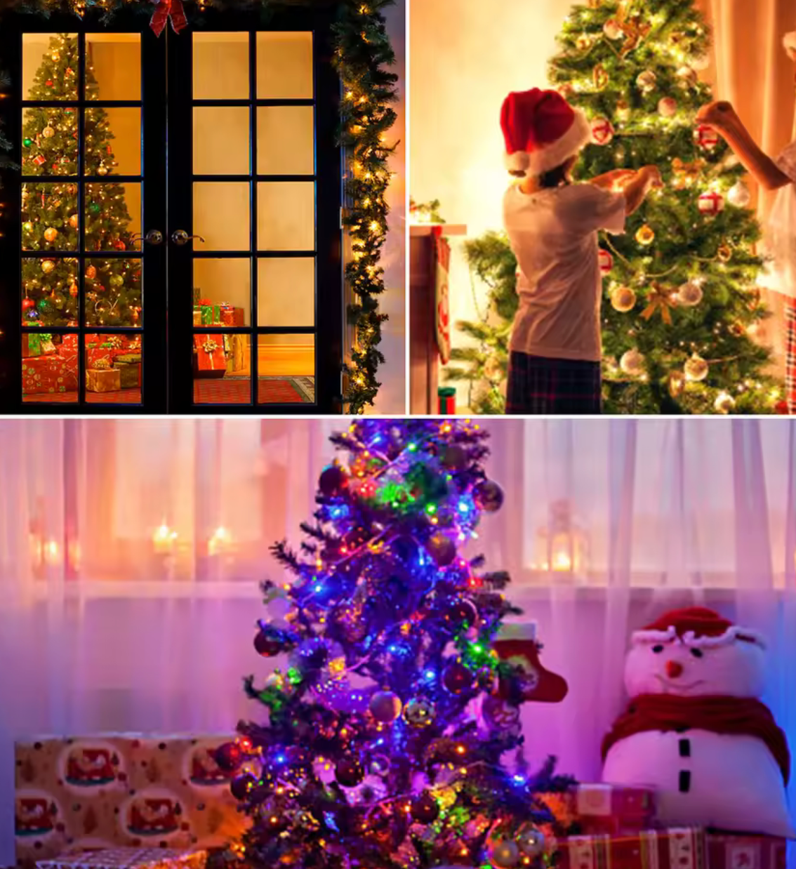 Guirlande LED décoration Noël