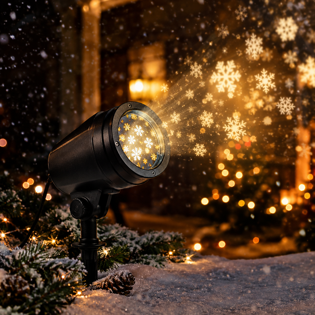 Projecteur Flocons de Neige